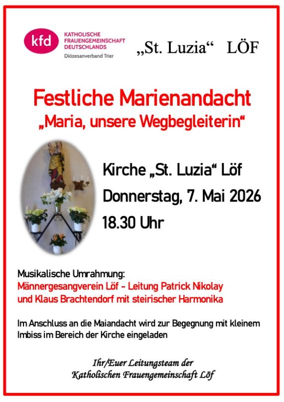 2026 Marienandacht 7.05.