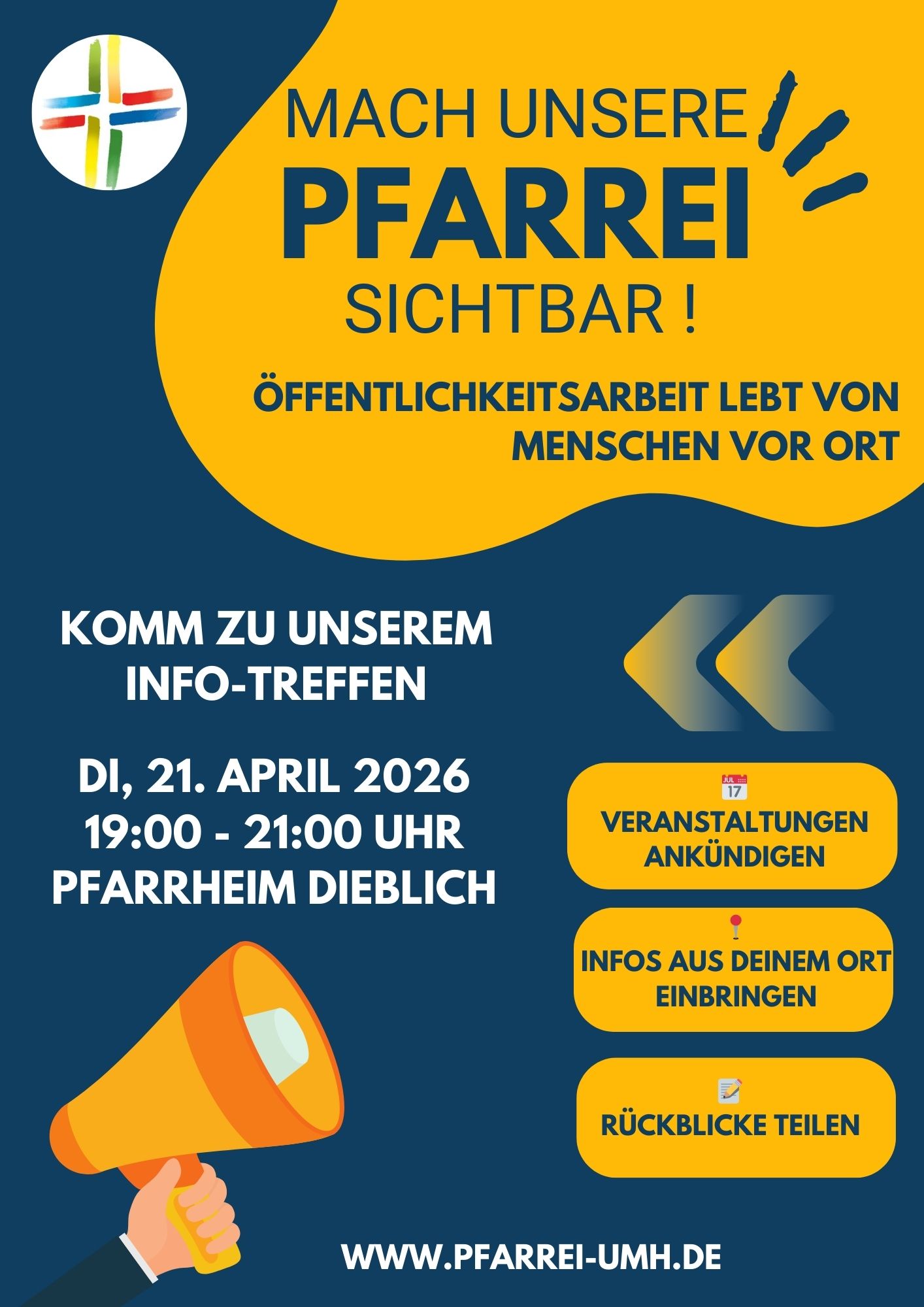 Einladung SA Öffentlichkeitsarbeit