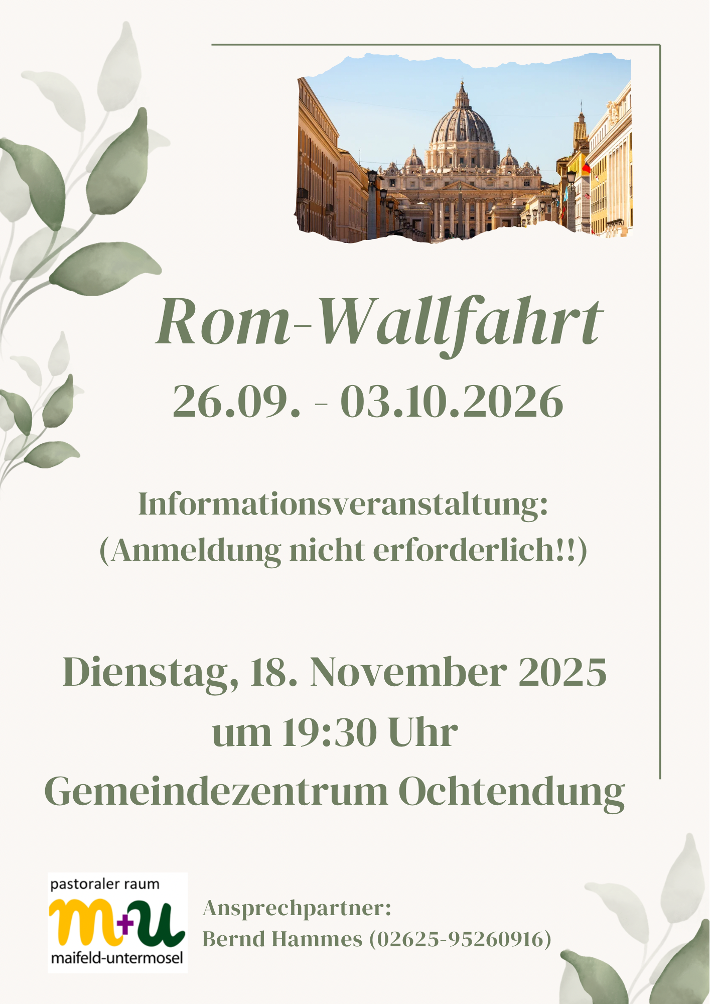ROM-Wallfahrt 2026