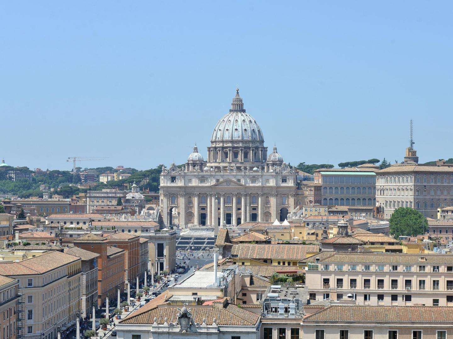 Blick auf den Petersdom
