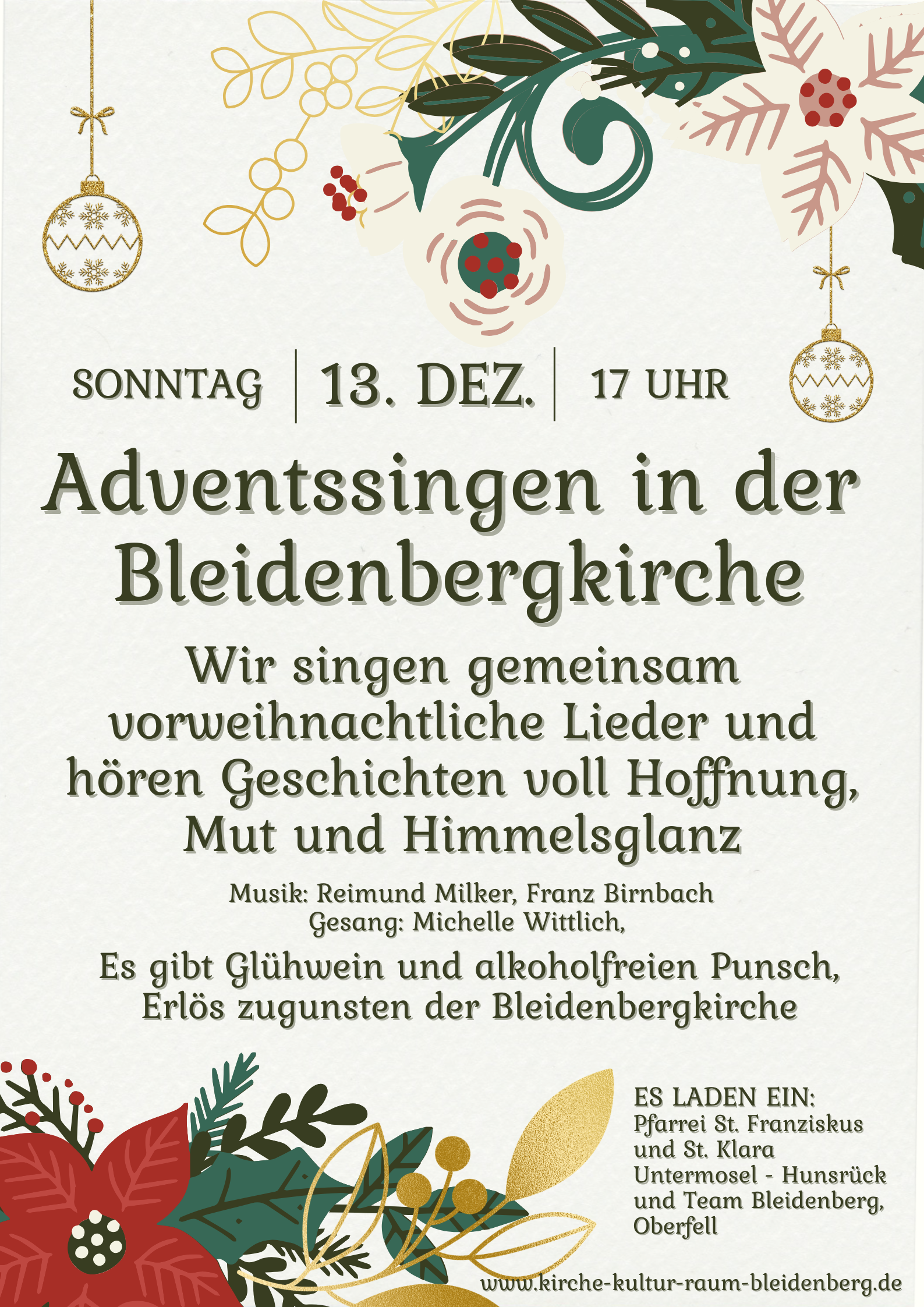 Adventssingen in der Bleidenbergkirche