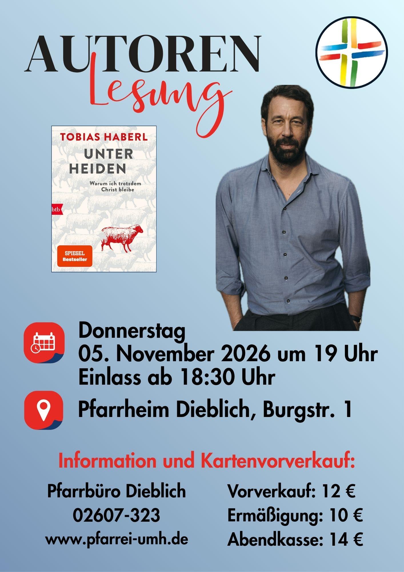 Autorenlesung Tobias Haberl