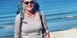 Auf dem Weg entlang des Mittelmeers