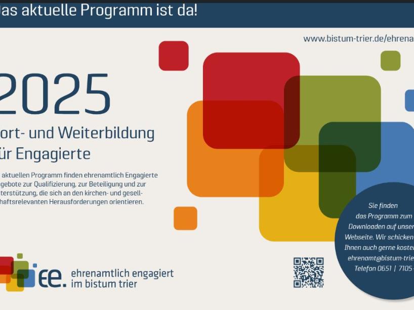 Fortbildung für Ehrenamtliche 2025