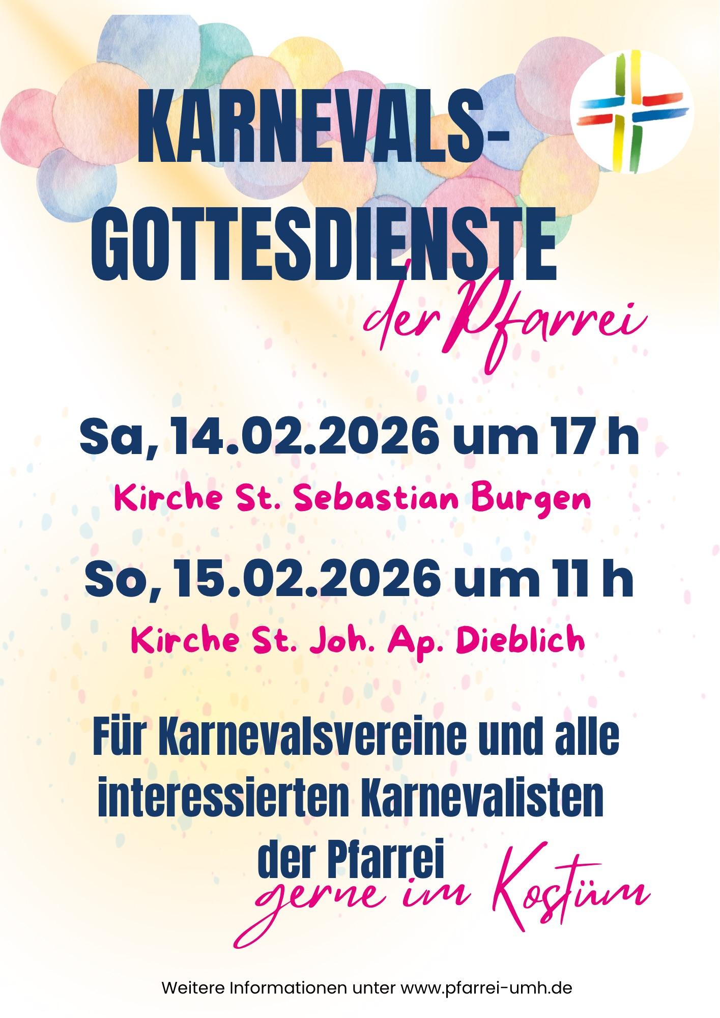 Karnevalsgottesdienst 2026