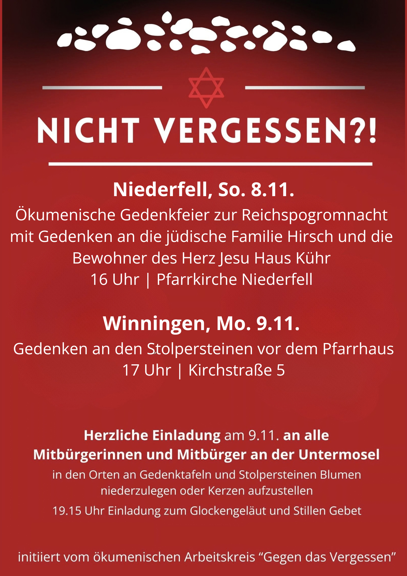 Nicht Vergessen!? 2026