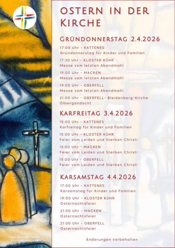 Ostern in der Kirche