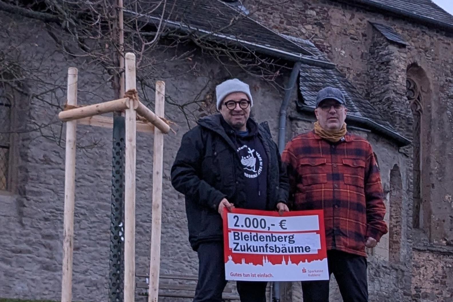 Spende Sparkasse Zukunftsbäume